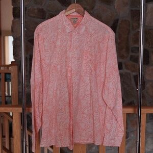 Men's 2XL Linen Button Down